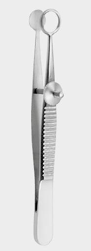 Пінцет АЙЄРА (AYER) для халязіону, з викруткою, 9 см (cm)